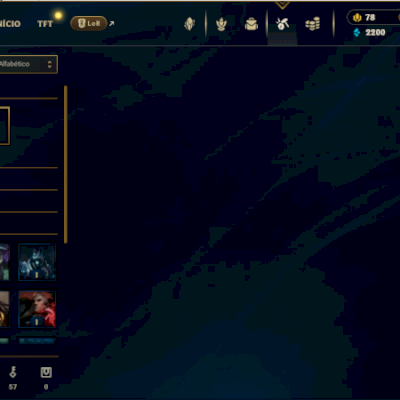 Conta League of Legends