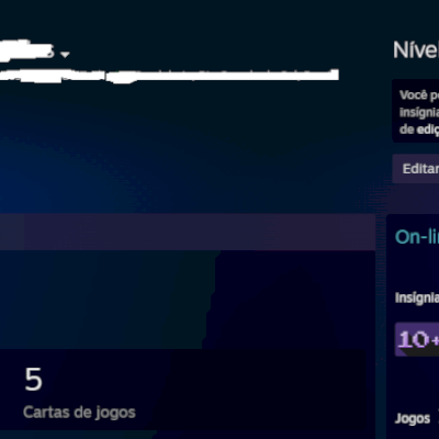ATENÇÃO CONTA 22 ANOS STEAM (12 de Setembro de 2003) MAIS RARA DO MERCADO.