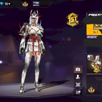 CONTA FF + LUAR SCARLATE + AMOR ETERNO + MOCHILA + 90 DIAMANTES (SEU EMAIL)