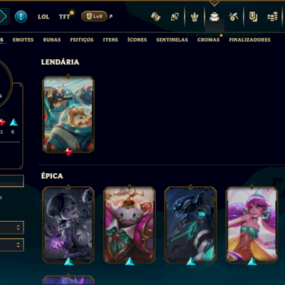 Esmeralda 1 com 95 Champs e 15 Skins