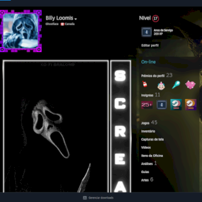 CONTA STEAM DBD + DE 45 JOGOS