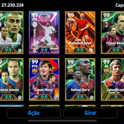 vendo conta efootball