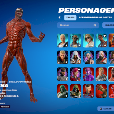 Conta com 767 skins FA!