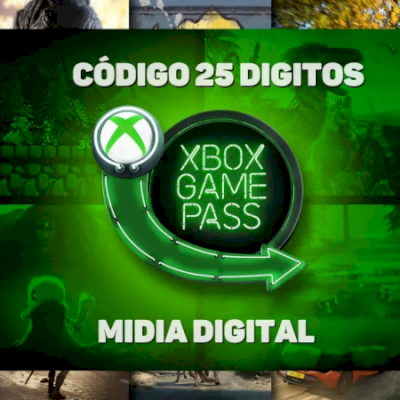 Xbox Gamepass Ultimate 1 Mês - Código 25 Dígitos ✅