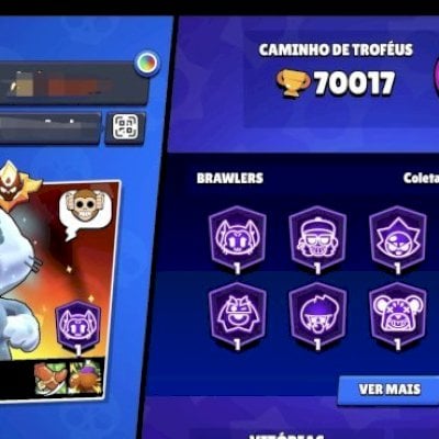 +70k Conta Brawl Stars(Prestígio Global)+Clash Royale[Conta Ultra Raras 2016-18]