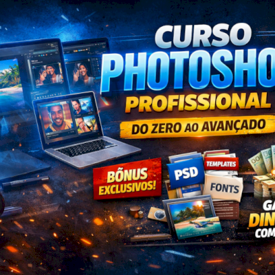 🔥CURSO DE PHOTOSHOP PROFISSIONAL🚀