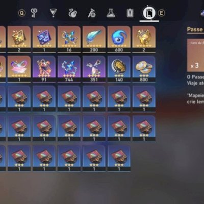 1 de Genshin e 1 de Honkai Star Rail, Neuvillette + Durin + Raiden + Kazuha