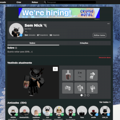 Conta Roblox, Antiga desde 2016! 13.360 Robux Gastos