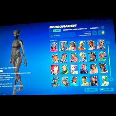 Conta premium de FORTNITE