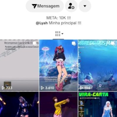 TIKTOK DISPONÍVEL DE 1K
