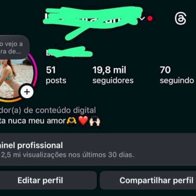 Conta instagram 20.000 mil seguidores reais e engajados