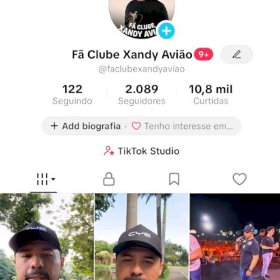 Vendo conta do tik Tok