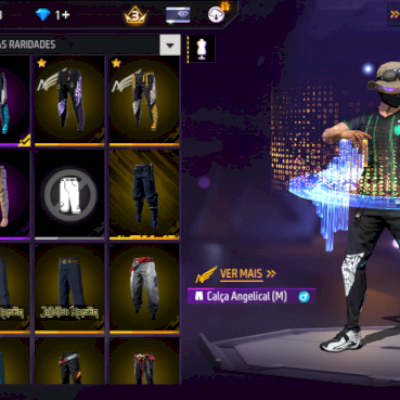 CONTA GEMADA FREE FIRE