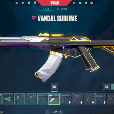 Conta Valorant Full Acesso Vandal Sublime Phantom reaver + Skins