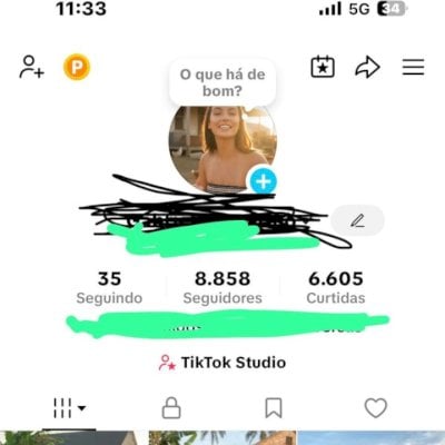 Conta com quase 9k sem bloqueios e tiktok shop liberado