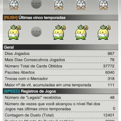 YU-GI-OH DUEL LINKS | 2849 GEMAS | 37.772 CARDS | 6.040 PACKS ABERTOS