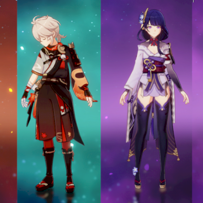 Mavuika/Raiden/Kazuha/Yae + Oração/Kokomi/Yoimiya/Ganyu/Baizhu(Faça sua Oferta)