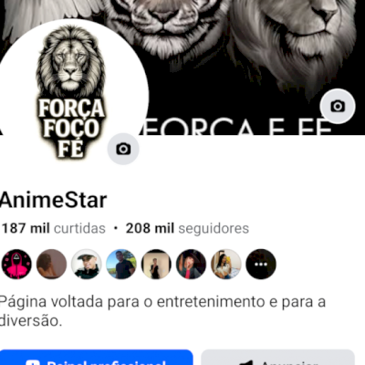 Página Facebook 208 mil seguidores