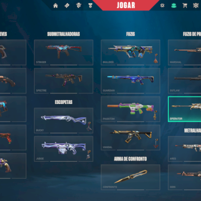 Conta de Valorant com mais de 1000$ reais gastos