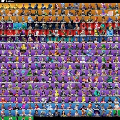 CONTA DE FORTNITE COM MAIS DE 300 SKINS/SALVE O MUNDO ANTIGO/ MAIS DE 5 ANOS