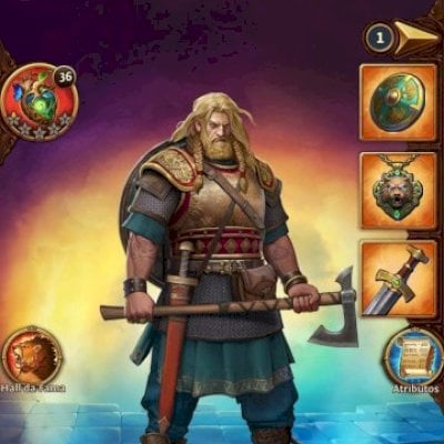 Total Battle - Poder 135M - Heroi 200 - Capitão Beowulf 197 - Capitólio 39