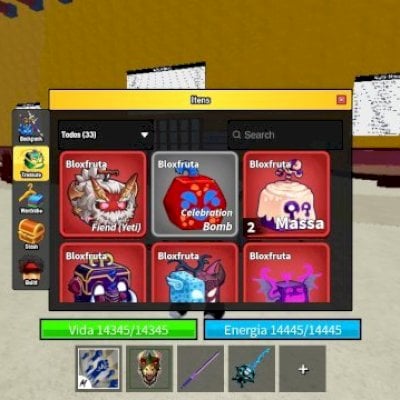 Conta de blox fruit e brookhaven com várias game pass