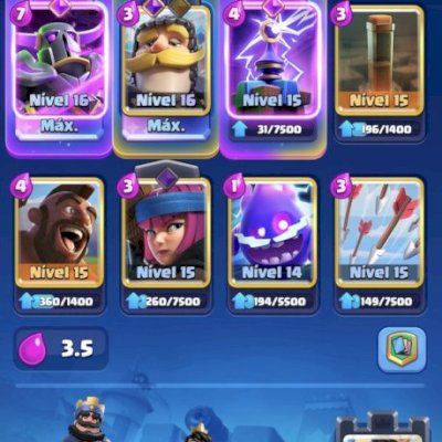 Conta rara Clash Royale (valor negociável)