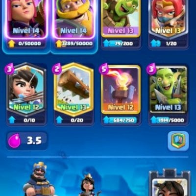 Conta de Clash Royale