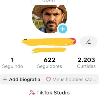 Conta Reino Unido 600 seguidores