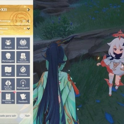 Conta de Genshin impact, server europa, ar59