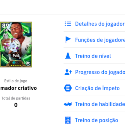 Conta Efootball com Pelé 109