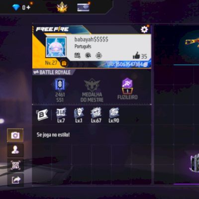 Conta lvl 27 | top e barata