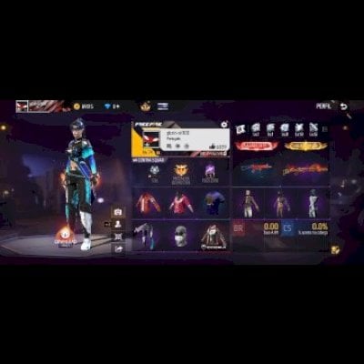 🔥📦 CONTA FREE FIRE 8 ANOS + ANGELICAL + EVOLUTIVAS + RARAS