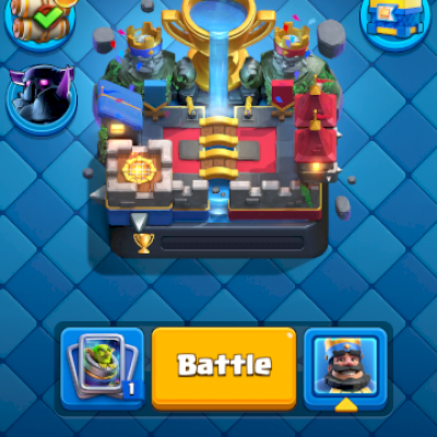 conta de clash royale 9k trofeus com passe