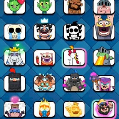 CONTA ANTIGA COM CARTAS MUITOS FORTES LVL 14/15/16