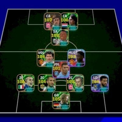 Conta de Efootball com Pelé 109