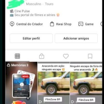 Vendo essa conta cut monetizada com receita