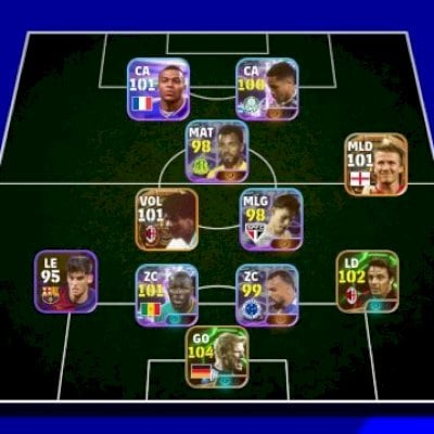 Conta Efootball com Vitor Roque 105