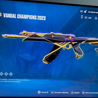 Conta valorant rara, pingente radiante, champions e muitas outras skins