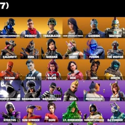 Conta fortnite com travis scoot