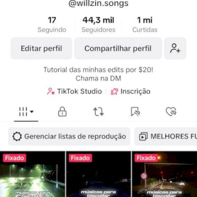 CONTA COM 44k de Seguidores + 12 Dolares na Conta