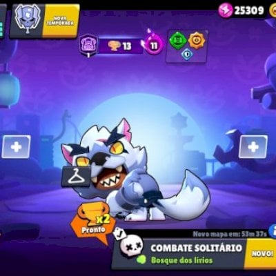 Conta Brawl Stars! 43K de Troféus | 100 Brawlers