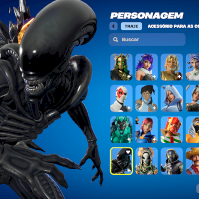 Conta Fortnite | 86 Skins | Xenomorph | Entrega automática!