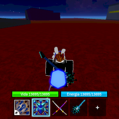 Conta de kitsune ingerida e no inventário