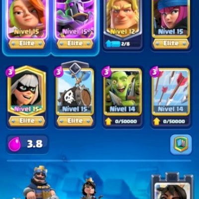 12k de troféus todas as cartas