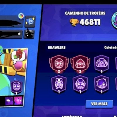🔥 CONTA BRAWL STARS COM 322 SKINS |
