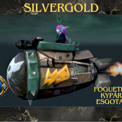 Montaria Foguete De Kypário Esgotado Wow