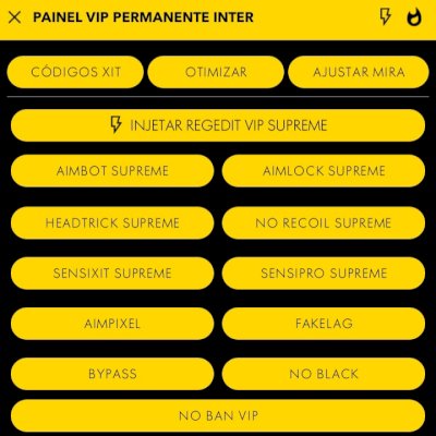 Painel regedit premium