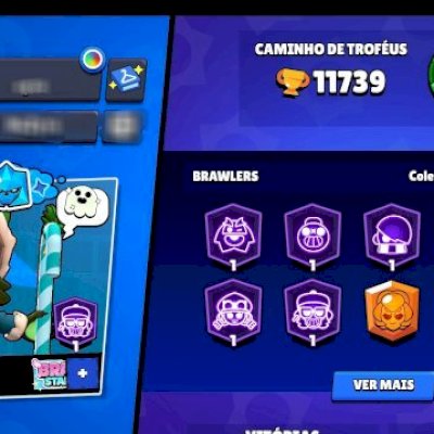 Brawl Stars 11,7K Troféus | 37 Brawlers | Conta Secundária