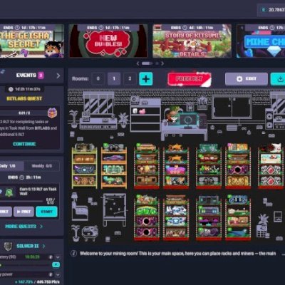 Vende-se conta no RollerCoin, não tenho tempo para ficar jogando.